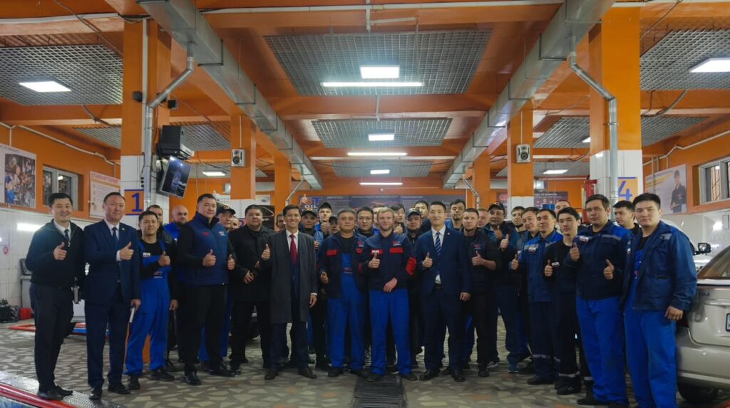 Команда GT oil service после установления национального рекорда
